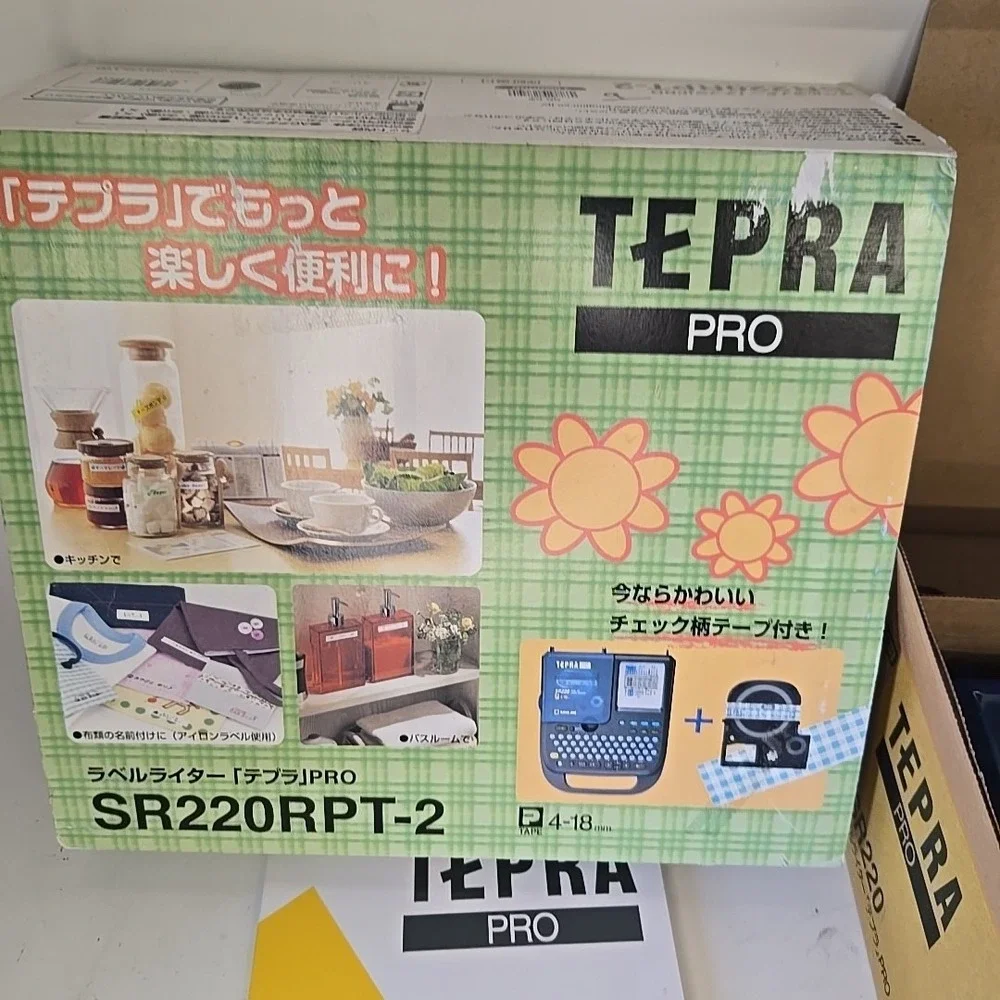 KING JIM TEPRA‎ PRO SR220 Japanese Label Maker 日本語モデル・新品同様